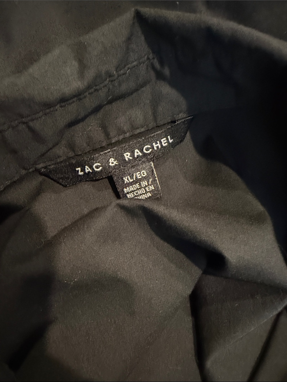 ZAC & RACHEL black button down top - Picture 5 of 6
